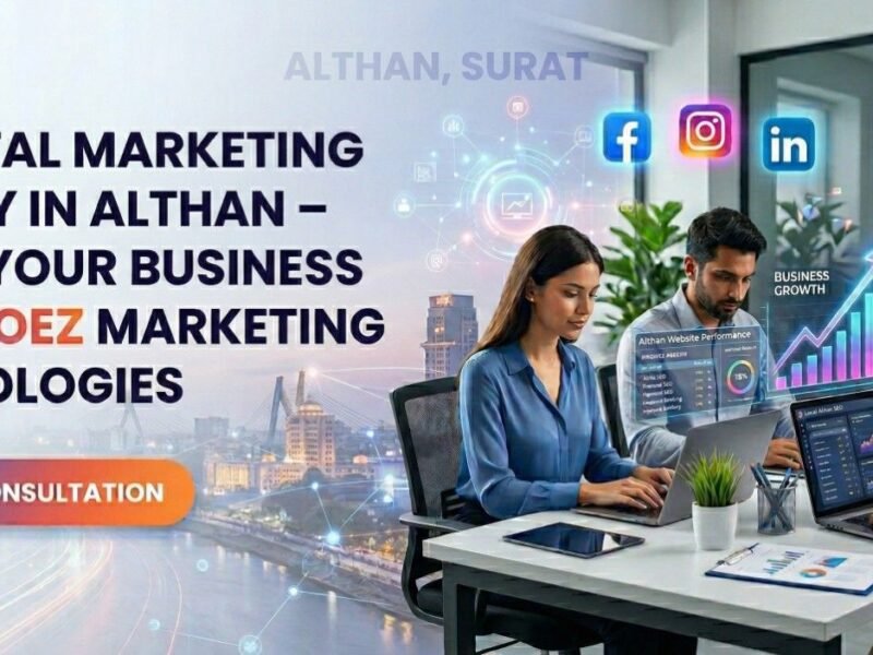 digital marketing agency in Althan, digital marketing services in Althan, online marketing agency in Althan