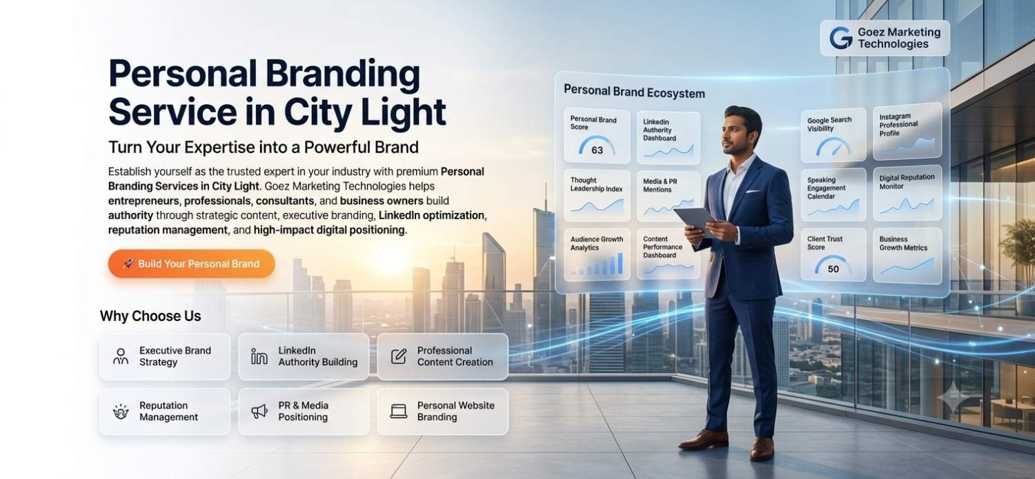 personal branding service in City Light, best personal branding expert City Light